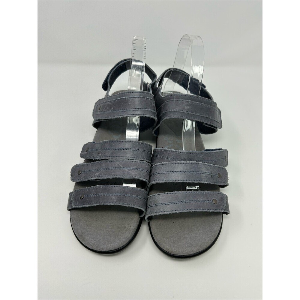 Propét Aurora Strappy Slingback Comfort Sandals Gray Blue Size 10.5 XX(4E) - Picture 5 of 13